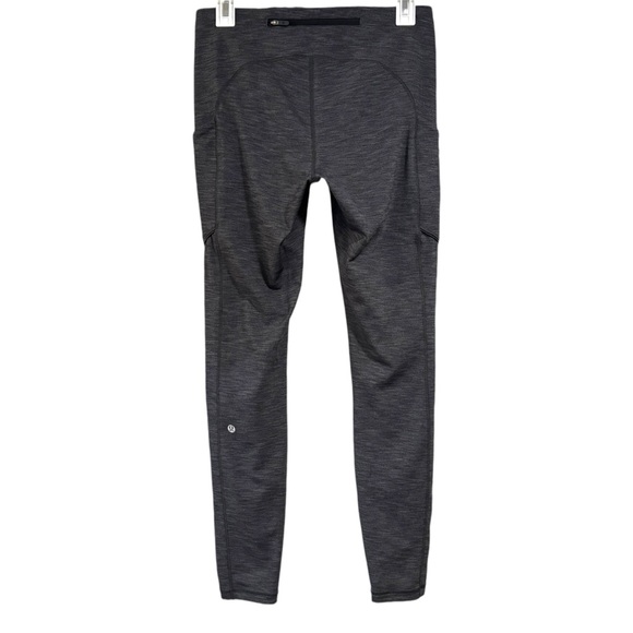 Lululemon Speed Up Tight 28"Heathered Black Leggings Size 8 W5CM8S - Picture 8 of 12